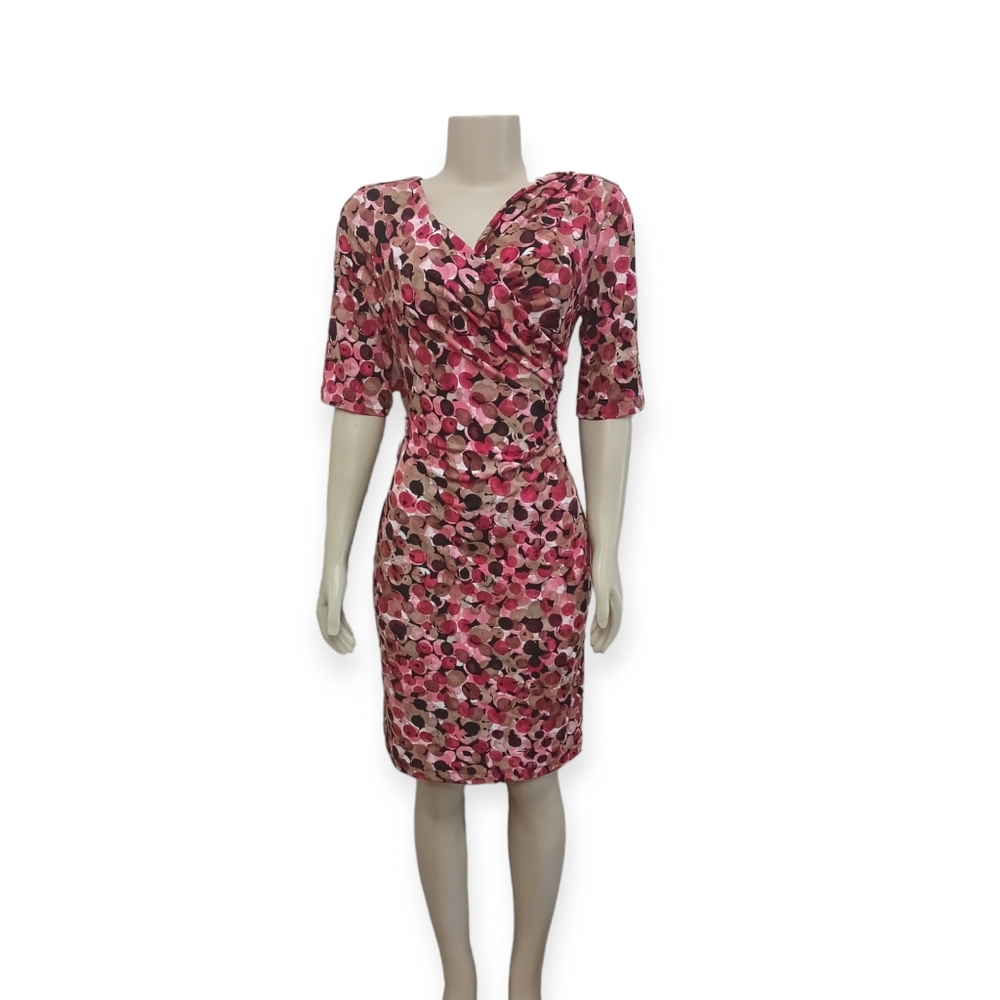 Connected Apparel floral Midi dress